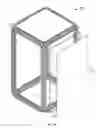 Fig. 05 - Cabinet frame enclosures, frame members and corresponding methods