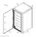 Fig. 01 - Cabinet frame enclosures, frame members and corresponding methods