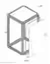 Fig. 05 - Cabinet frame enclosures, frame members and corresponding methods