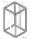 Fig. 14 - Cabinet frame enclosures, frame members and corresponding methods