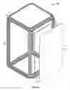 Fig. 05 - Cabinet frame enclosures, frame members and corresponding methods