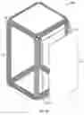 Fig. 05 - Cabinet frame enclosures, frame members and corresponding methods