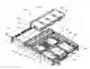 Fig. 01 - Supplemental storage tray for increasing storage capacity within an information handling system