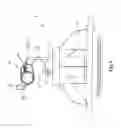 Fig. 05 - Poultry feed distribution system with feeding devices having rotatable attachment parts with drop tubes hingedly connected thereto