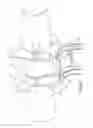 Fig. 14 - Poultry feed distribution system with feeding devices having rotatable attachment parts with drop tubes hingedly connected thereto