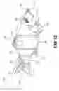 Fig. 13 - Fishing lure having an inertially-activated pivotable hook system