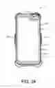 Fig. 25 - Waterproof protective case for an electronic device