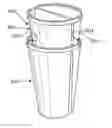 Fig. 01 - Compartmentalized cup