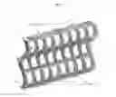Fig. 02 - Dishwasher placemat basket and support structure