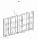 Fig. 06 - Dishwasher placemat basket and support structure