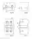 Fig. 14 - Spine stabilization device, and method and kit for its implantation