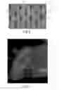 Fig. 04 - Nonwoven material having discrete three-dimensional deformations with wide base openings that are base bonded to additional layer