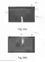 Fig. 13 - Nonwoven material having discrete three-dimensional deformations with wide base openings that are base bonded to additional layer
