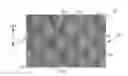 Fig. 01 - Nonwoven material having discrete three-dimensional deformations with wide base openings