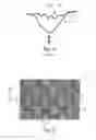 Fig. 03 - Nonwoven material having discrete three-dimensional deformations with wide base openings