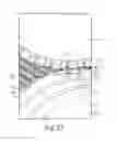 Fig. 19 - Nonwoven material having discrete three-dimensional deformations with wide base openings
