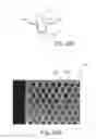 Fig. 20 - Nonwoven material having discrete three-dimensional deformations with wide base openings