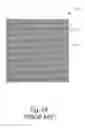 Fig. 31 - Nonwoven material having discrete three-dimensional deformations with wide base openings
