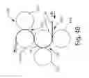 Fig. 32 - Nonwoven material having discrete three-dimensional deformations with wide base openings