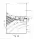 Fig. 19 - Nonwoven material having discrete three-dimensional deformations with wide base openings and specific fiber concentrations