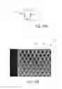 Fig. 20 - Nonwoven material having discrete three-dimensional deformations with wide base openings and specific fiber concentrations