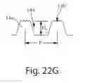 Fig. 18 - Nonwoven Material Having Discrete Three-Dimensional Deformations Forming Protrusions Having A Varying Width And Wide Base Openings