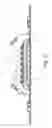 Fig. 24 - Nonwoven Material Having Discrete Three-Dimensional Deformations Forming Protrusions Having A Varying Width And Wide Base Openings