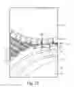 Fig. 19 - Nonwoven material having discrete three-dimensional deformations with differential opacity regions