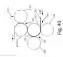 Fig. 32 - Nonwoven material having discrete three-dimensional deformations with differential opacity regions