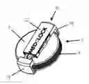 Fig. 01 - Closure locking assembly
