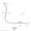 Fig. 04 - Ventriculoperitoneal shunt with pressure responsive element