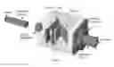 Fig. 01 - System design and method for verifying 3D dosimetric imaging of charged particles in media