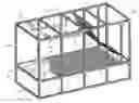 Fig. 01 - Mobile frame assembly for obstacle course systems