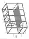 Fig. 08 - Mobile frame assembly for obstacle course systems