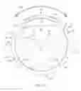 Fig. 13 - Exercise apparatus having a stationary inner platform and an outer annular member rotatably connected thereto