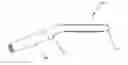 Fig. 01 - Handle rotating switch shower head