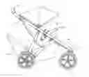Fig. 01 - Collapsible two seat perambulator