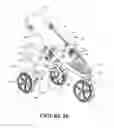 Fig. 04 - Collapsible two seat perambulator