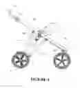 Fig. 06 - Collapsible two seat perambulator