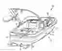 Fig. 01 - Wake-modifying device for a boat