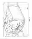 Fig. 10 - Stowage bin with closing force assistance