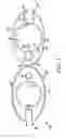 Fig. 04 - Device with closure including base with valve seat and support with valve member, penetrable portion and actuator