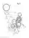 Fig. 12 - Rewinding machine and method for the production of rolls of web material