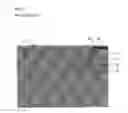 Fig. 03 - WARP KNITTING FABRIC EXPRESSING DESIGN PATTERN OF JACQUARD TEXTURE ON GROUND ORGANIZATION