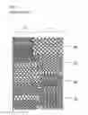 Fig. 04 - WARP KNITTING FABRIC EXPRESSING DESIGN PATTERN OF JACQUARD TEXTURE ON GROUND ORGANIZATION