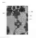 Fig. 10 - WARP KNITTING FABRIC EXPRESSING DESIGN PATTERN OF JACQUARD TEXTURE ON GROUND ORGANIZATION