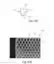 Fig. 20 - Method Of Making Nonwoven Material Having Discrete Three-Dimensional Deformations With Wide Base Openings Using Forming Members With Surface Texture