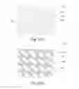 Fig. 28 - Method Of Making Nonwoven Material Having Discrete Three-Dimensional Deformations With Wide Base Openings Using Forming Members With Surface Texture