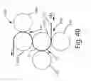 Fig. 32 - Nonwoven material having discrete three-dimensional deformations that are configured to collapse in a controlled manner