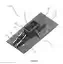 Fig. 03 - Surface mount post and post retaining system